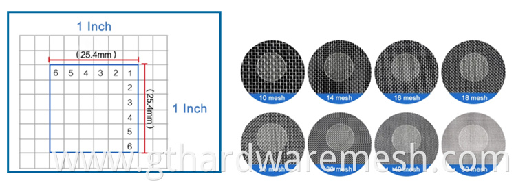 12 x 64 24 x 110 mesh plain dutch weave stainless steel wire mesh filter cloth for plastic extruder
